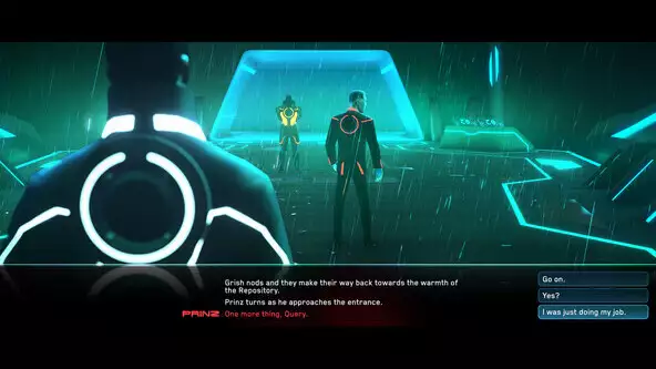 Disney Marvel Games präsentieren Spielankündigungen für 2022 Tron Identity Dialog Choice