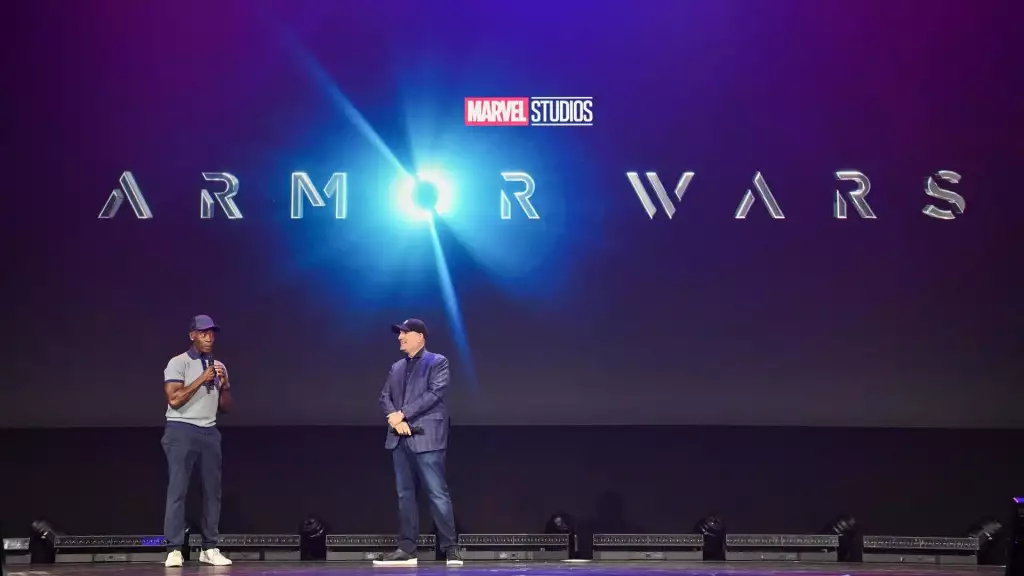 Marvel Studios Armor Wars Redevlopment Disney Plus Serie Spielfilm D23 Expo