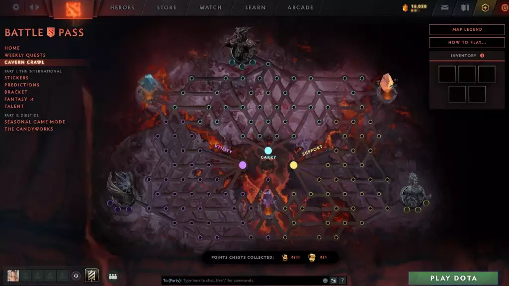 Wie man Cavern Crawl Dota 2 Battle Pass 2022 spielt