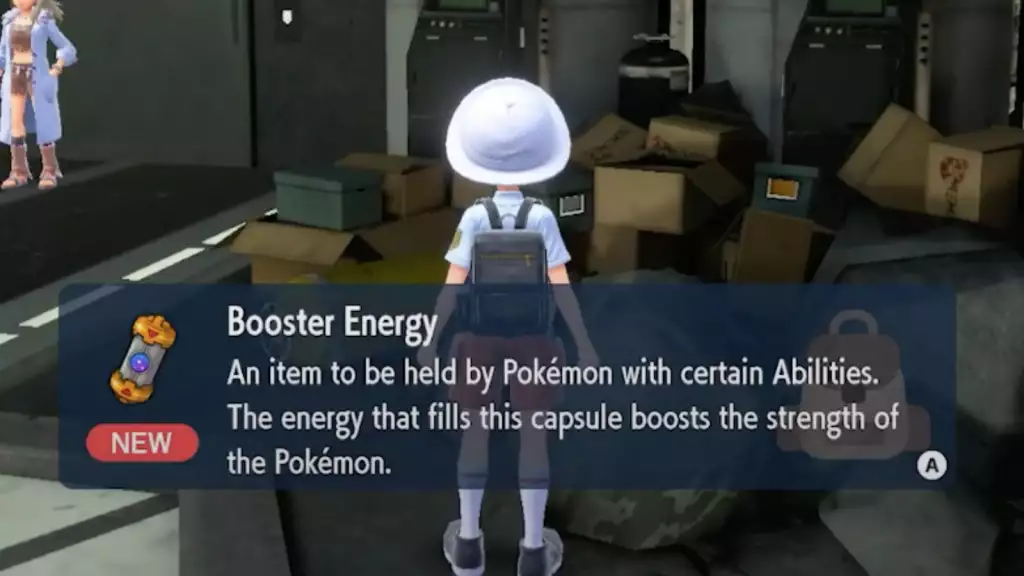 Booster-Energie-Pokémon Scharlachrot