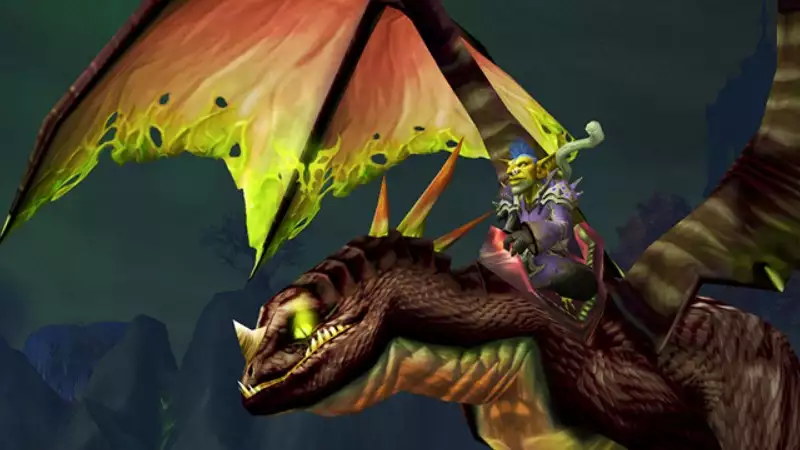 World of Warcraft Dragon unterstützt einen Streamer