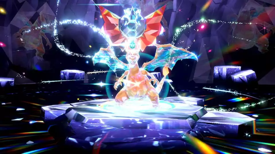 Pokémon Karmesin und Purpur Black Crystal Tera Raid