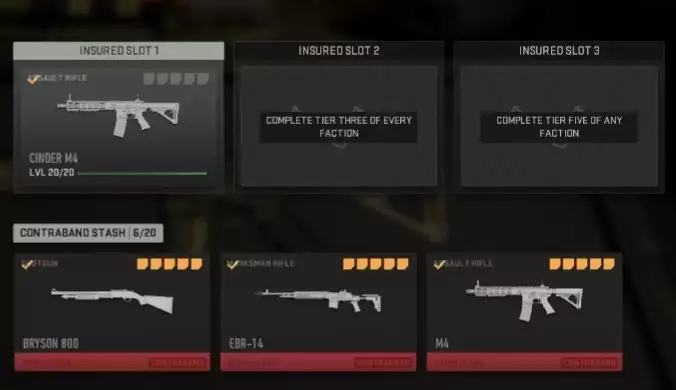 Warzone 2 DMZ Insured Weapon Slots wie man die Cooldown-Erklärung freischaltet wie es Call of Duty funktioniert