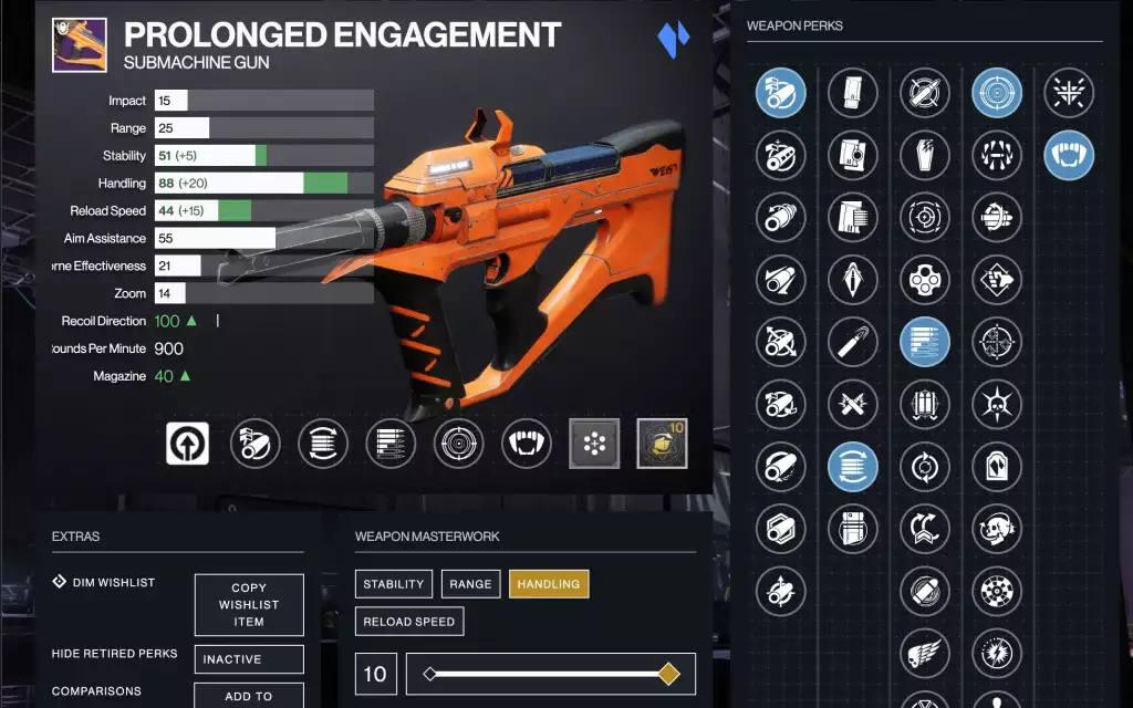 Schicksal 2 Verlängertes Engagement PvP God Roll