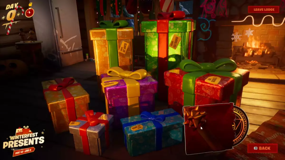 How To Open Winterfest Presents in Fortnite