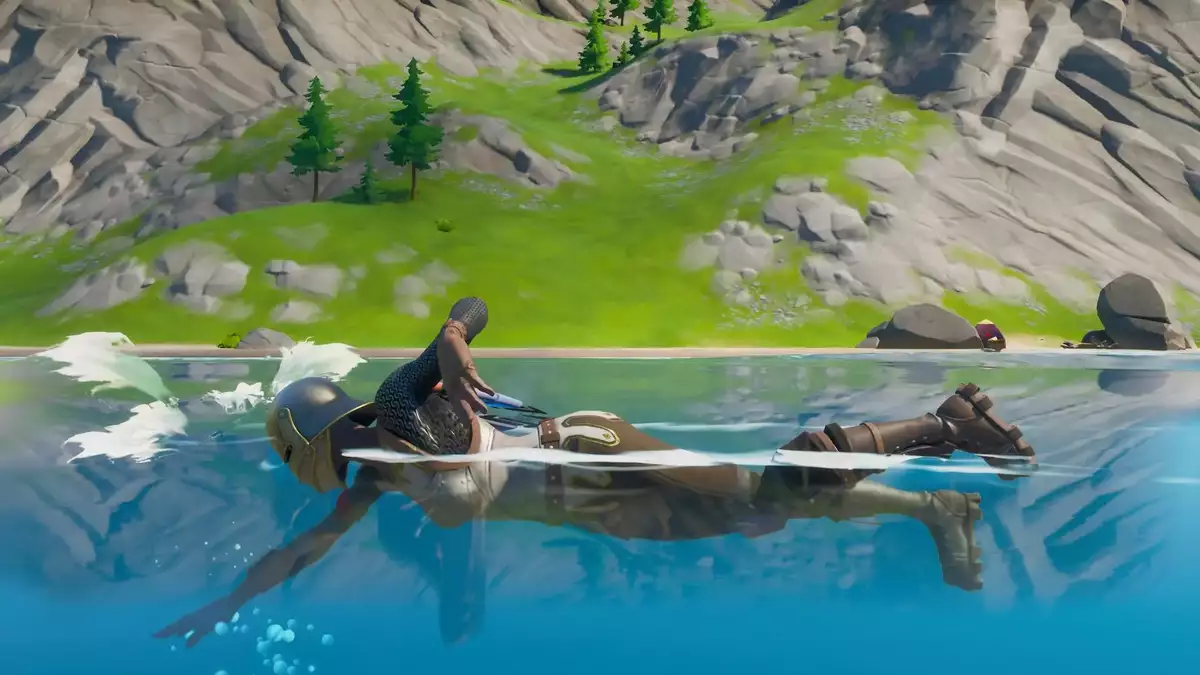 How to Rescue Training Dummies in Water in Fortnite