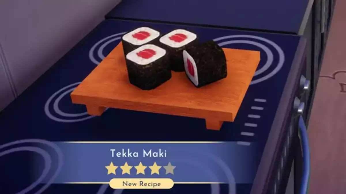 How to Make Tekka Maki in Disney Dreamlight Valley