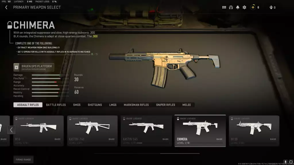 Chimera ist das neue Sturmgewehr, das in MW 2 und Warzone 2 hinzugefügt wurde.