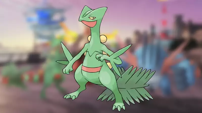 Sceptile Shiny kann in Pokémon GO Hoenn Mega Raid Day gefangen werden und erhöht die Chance