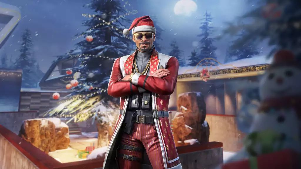 Santa Snoop Dogg-Operator-Skin in Call of Duty: Mobile Season 11.