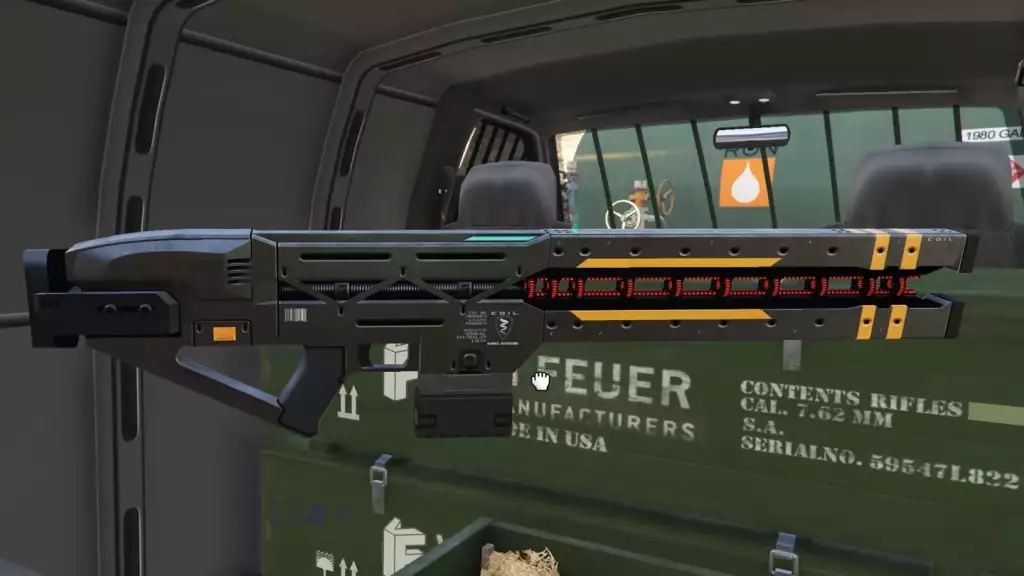 GTA Online Gun Van Railgun