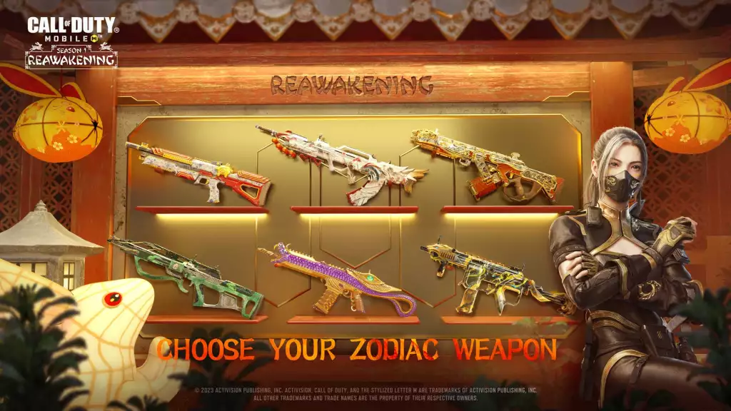 Zodiac-Themen-Operator-Skins und Waffen-Blueprints