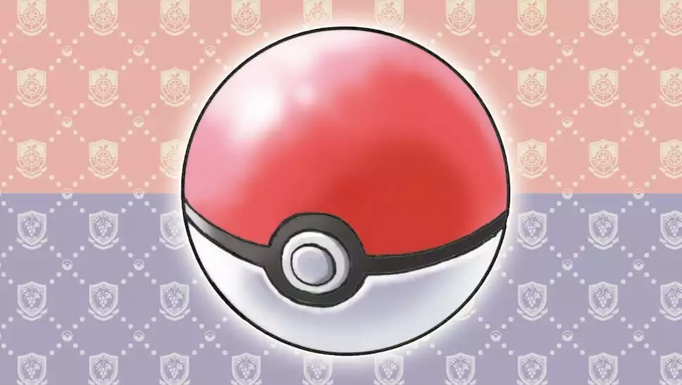 Pokemon Scharlachrote und violette Pokeballs