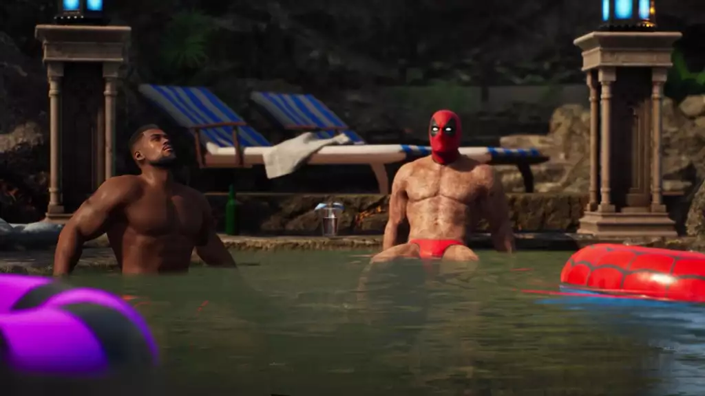 Mitternachtssonnen-Leitfaden Deadpool DLC-Erweiterung The Good the Bad and the Undead New Cosmetics Swimsuit Item