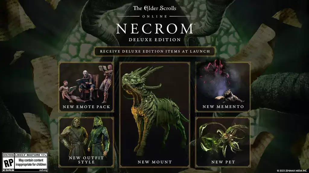 Eso Necrom Deluxe Edition