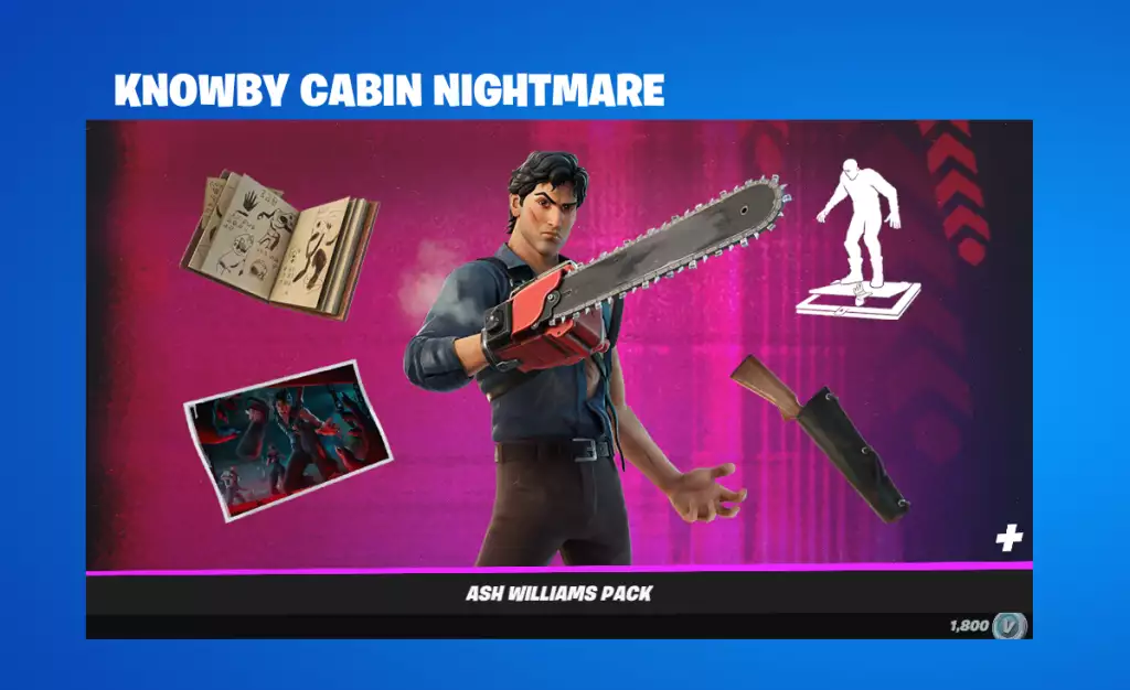 Knowby Cabin Nightmare heute im Fortnite Item Shop.