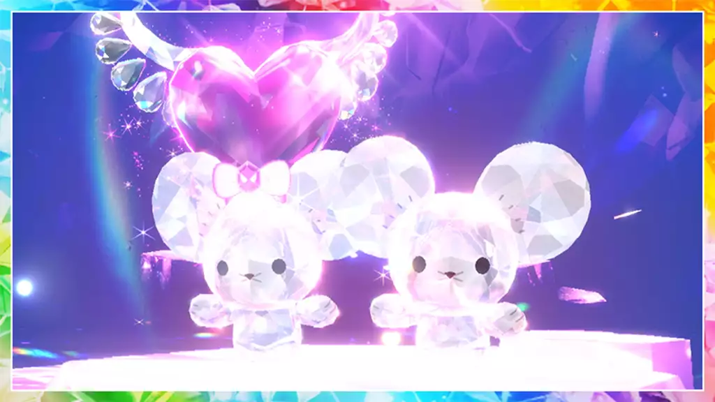 Pokemon News Tera Raids saisonale Tandemaus zum Valentinstag