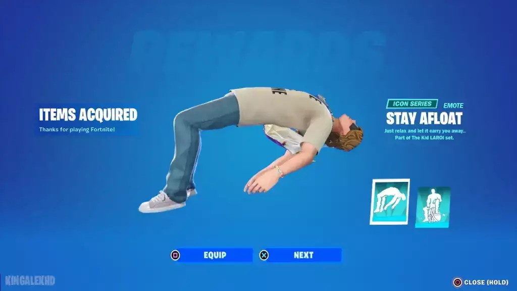 Fortnite Stay Emote Kid Laroi