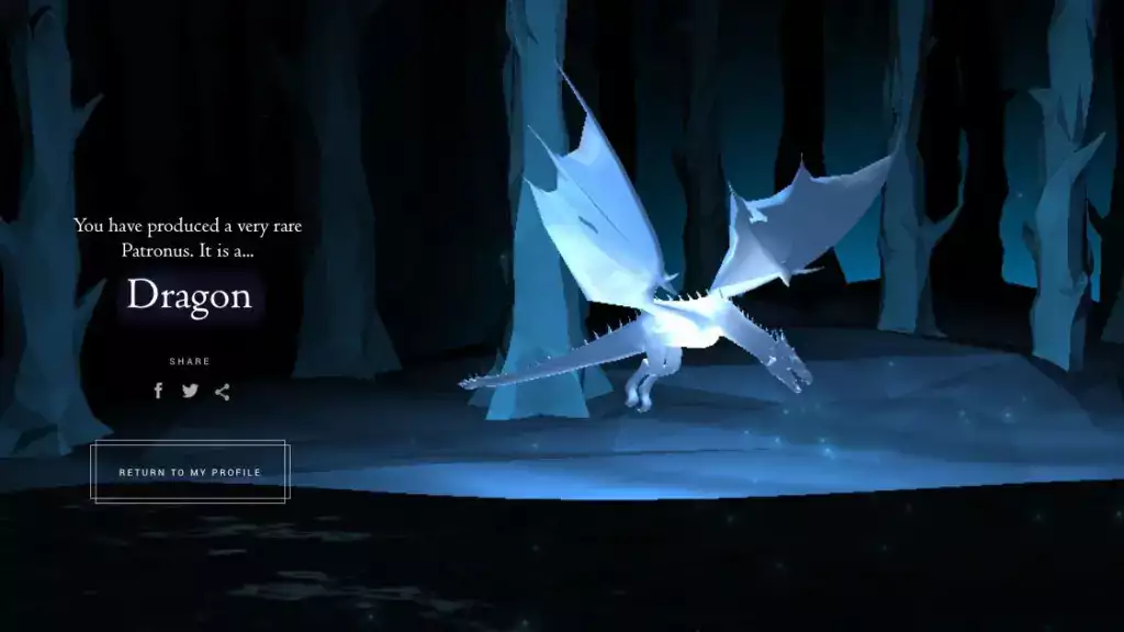 Dragon Patronus Hogwarts Vermächtnis