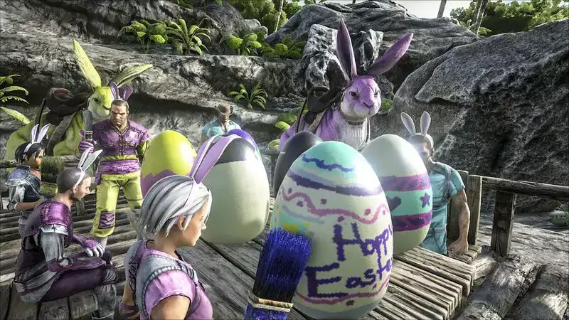 Ark Eggcellent Adventure Features Ähnlich wie in den letzten Jahren, aber kein Chibi und weniger Skins