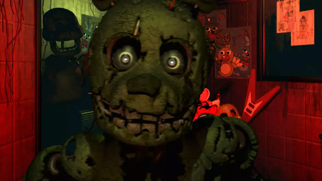 Springtrap fünf Nächte im Freddys