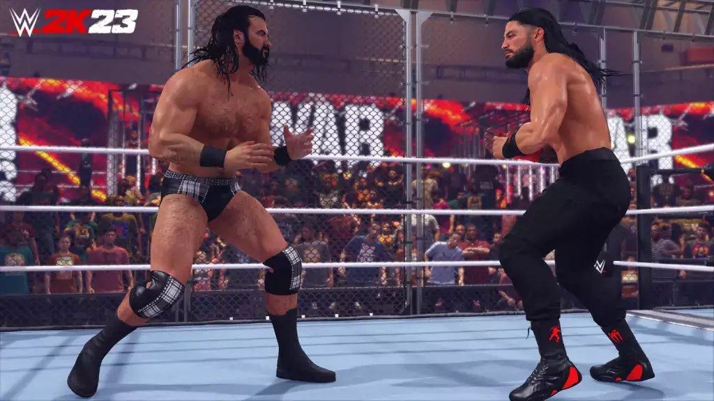 WWE 2K23 McIntyre und Reigns