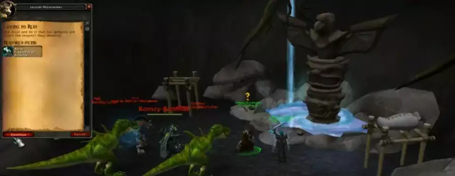 Ghost Elch Wow Reittier Spirit of Eche'ro Legion Archaeology Wow Gastführer für World of Warcraft