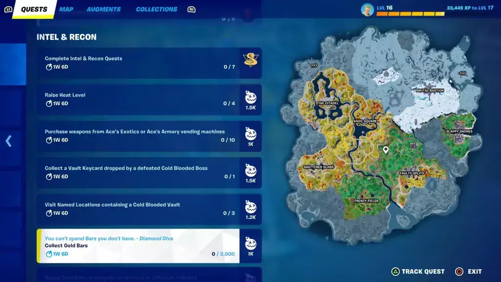 Fortnite Most Wanted Quests