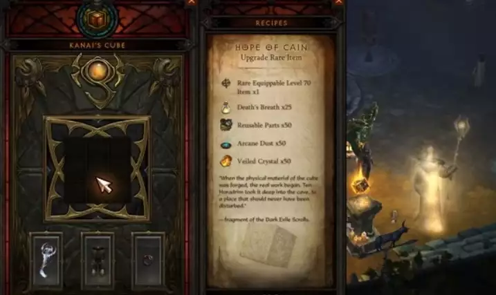 Diablo 3 Death's Breath, wie man die besten Build-Drop-Rates-Schwierigkeitsstufen farmt, verwendet Crafting Kanai's Cube