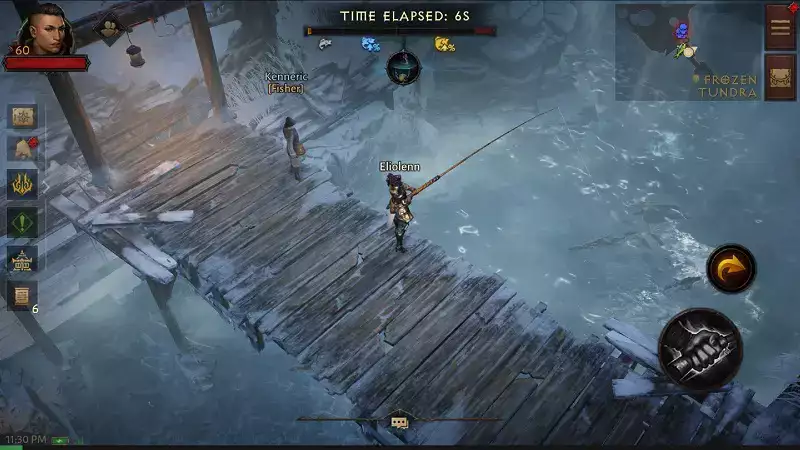 Diablo Immortal Fish Schauplätze Mythisch Legendär Angeln Selten Magie Gewöhnlich Ashwold Gefrorene Tundra Bilefen