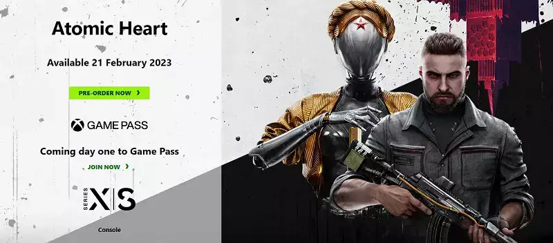 Atomic Heart Xbox Game Pass Plattformen PC Xbox Series X/S Xbox One Bonus welche Ausgabe kostenlos Tag 1 veröffentlicht wird