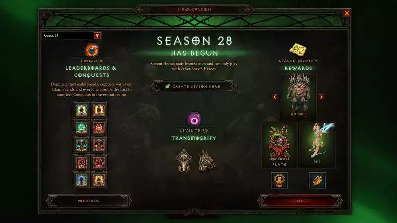 Diablo 3 Season Journey Rewards So beanspruchen Sie sie