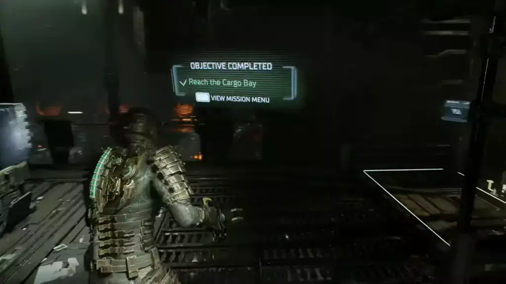 Erreiche den Frachtraum im Dead Space Remake