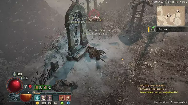 Die Standorte der Wegpunkte in Diablo 4 schalten die Belohnungen für „Fractured Peaks“ in der offenen Beta frei