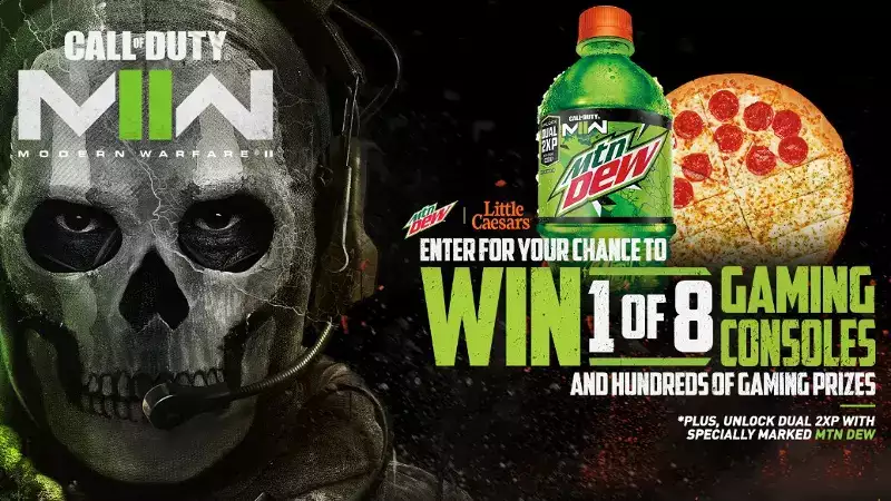 Modern Warfare 2 Alle doppelten XP-Codes, Belohnungen und mehr MTN Dew-Belohnungen und mehr