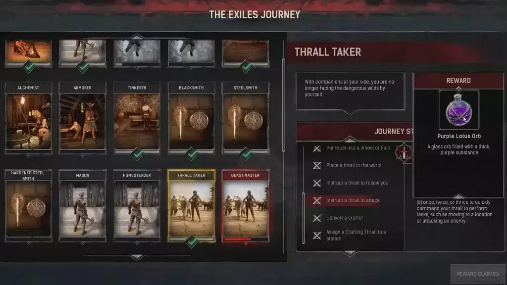 Conan Exiles Weapons Guide Knüppel, wie man Thrall Taker Journey herstellt