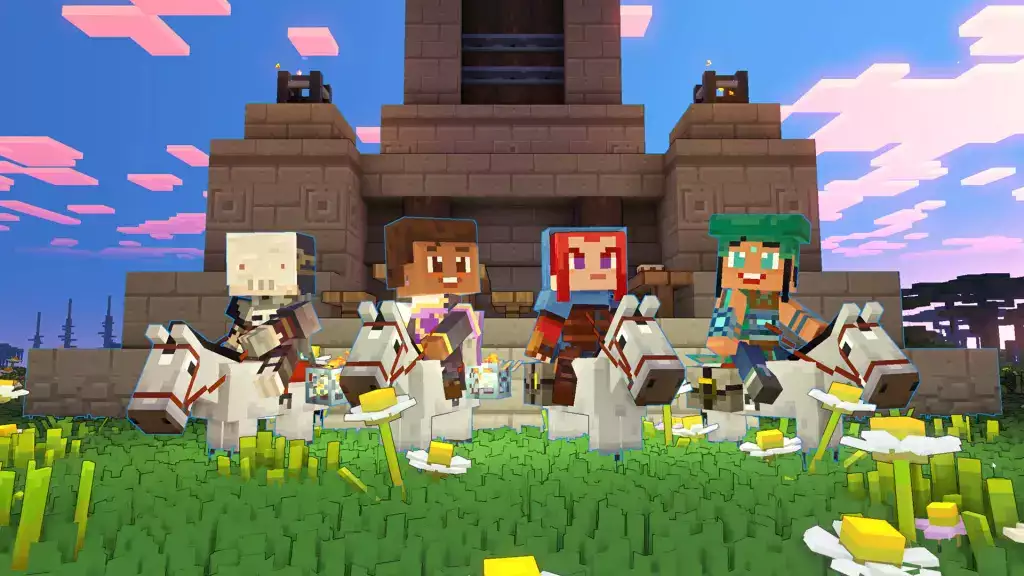 Die Einstellungen für den Schwierigkeitsgrad von Minecraft Legends ändern die Auswirkungen auf Piglins in Weltgröße