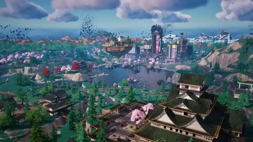 Fortnite Kapitel 4 Staffel 2 neue Karte Points of Interest Pois Mega Biome Mega City