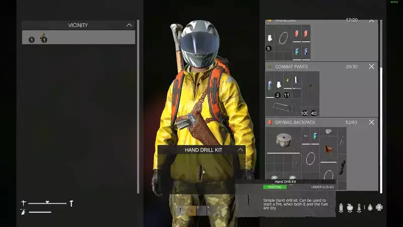 DayZ, wie man mit dem Handbohrer-Kit ein Feuer macht