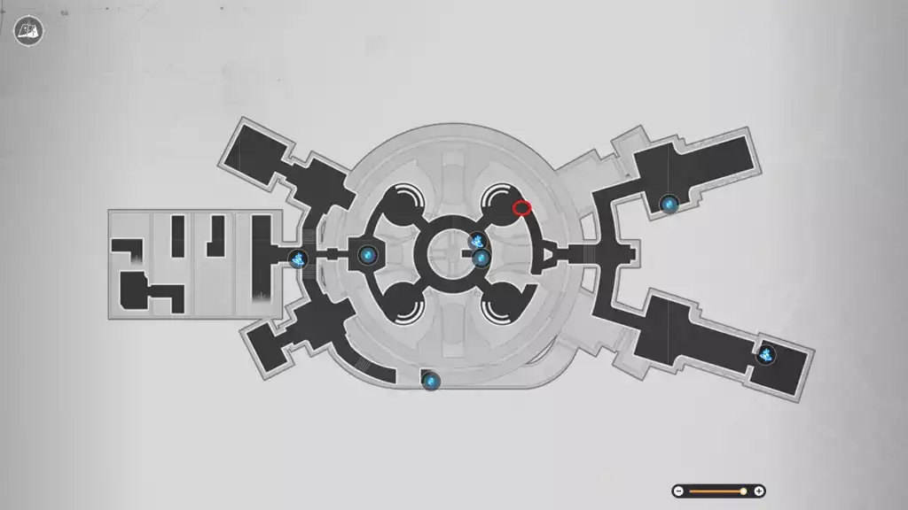 Erste Anzeichen für den Standort des Fragmentum Beacon in Honkai: Star Rail.  (Bild: HoYoverse)