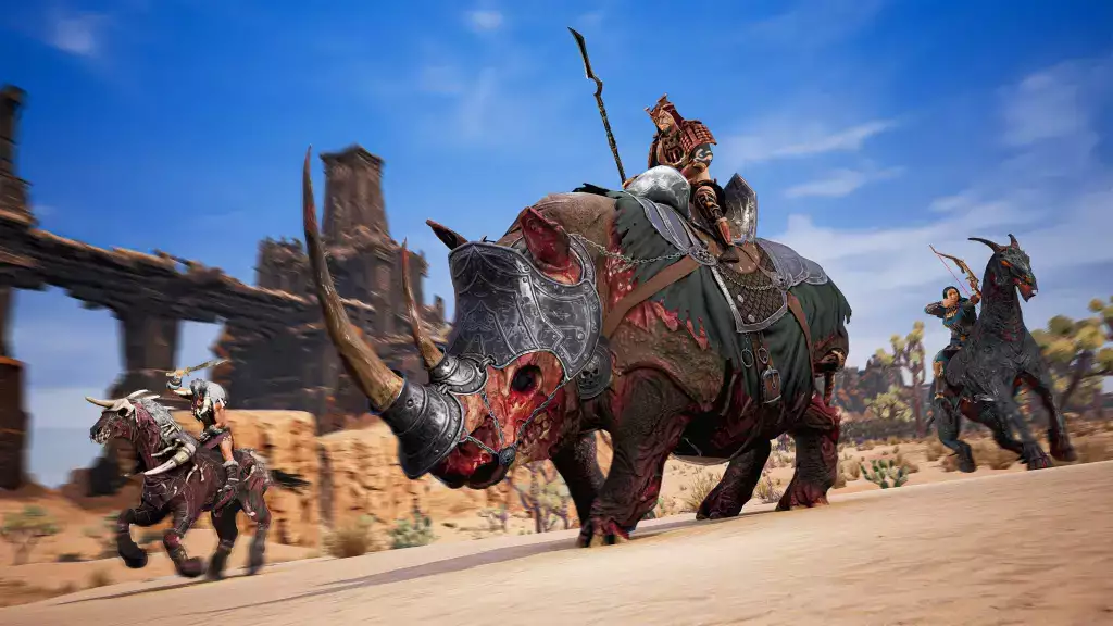 Conan Exiles Materials Guide Silk zur Verwendung des Rhino-Sattels