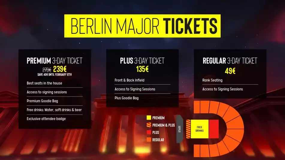 Tickets berlin major 2023 dota 2