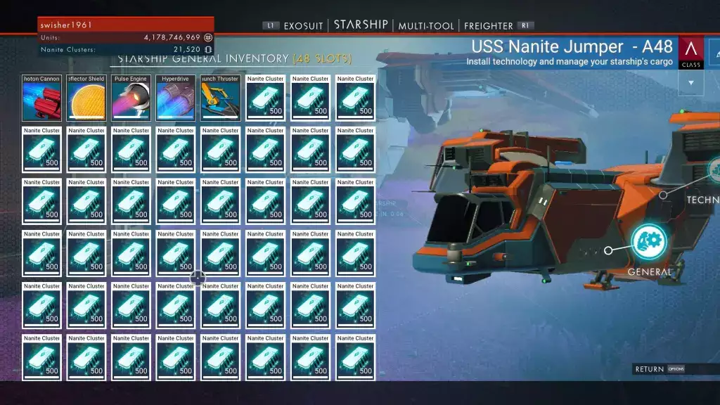 No Man’s Sky Naniten