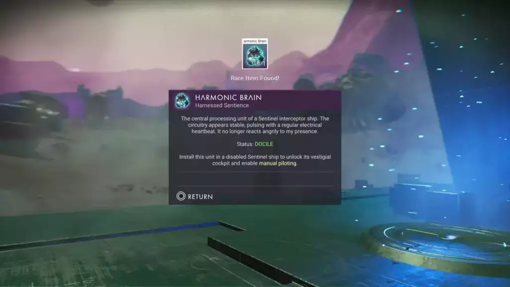 Harmonic Brain wird benötigt, um die Schiffe in No Man's Sky zu reparieren.