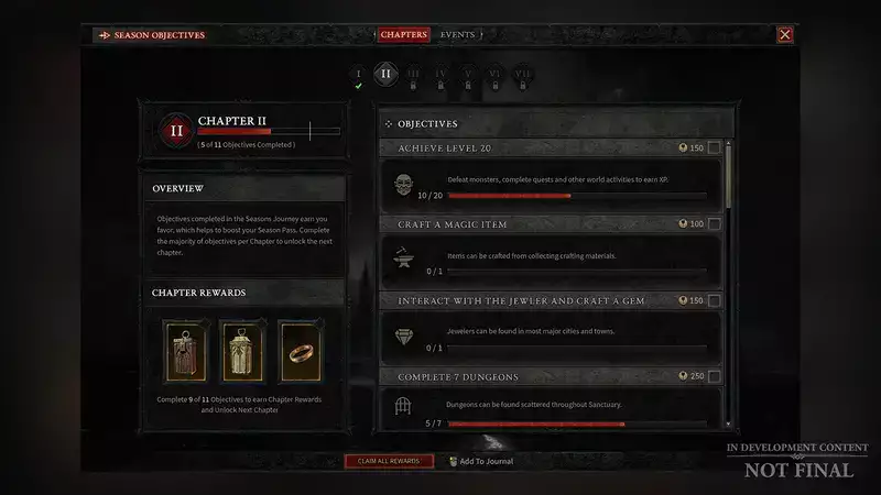 Diablo 4 Roadmap-Features und mehr Saisonreise