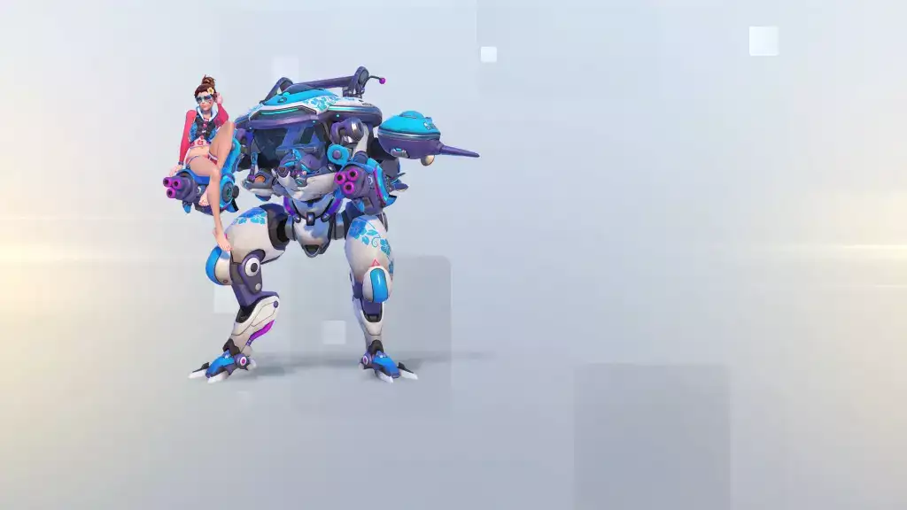 Legendärer D.Va Waveracer-Skin