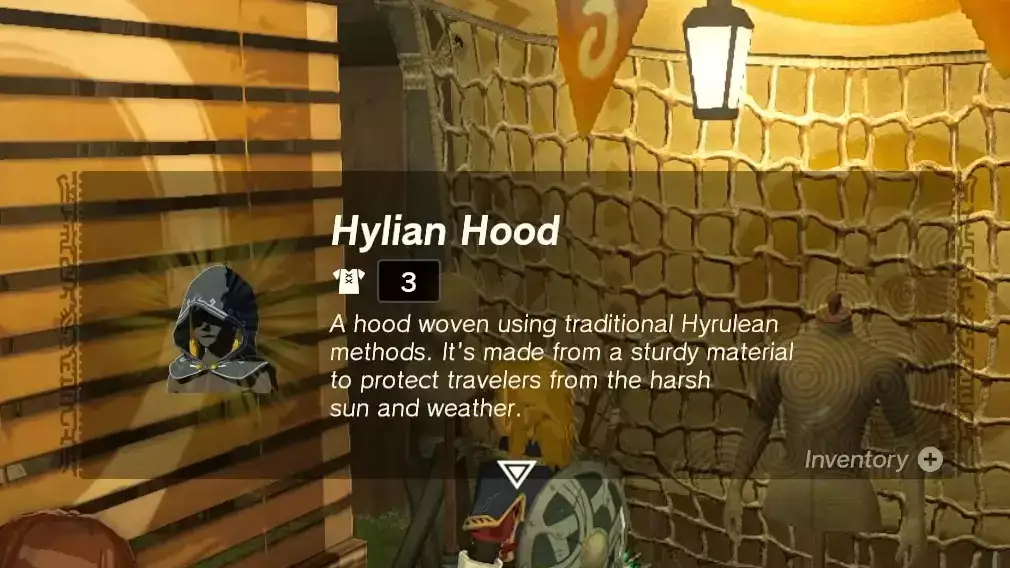 Hylian Hood Untere Tränen des Königreichs