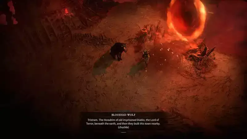 Diablo 4 So gelangen Sie nach Tristram. Erreichen Sie das Ende und setzen Sie die Quest fort