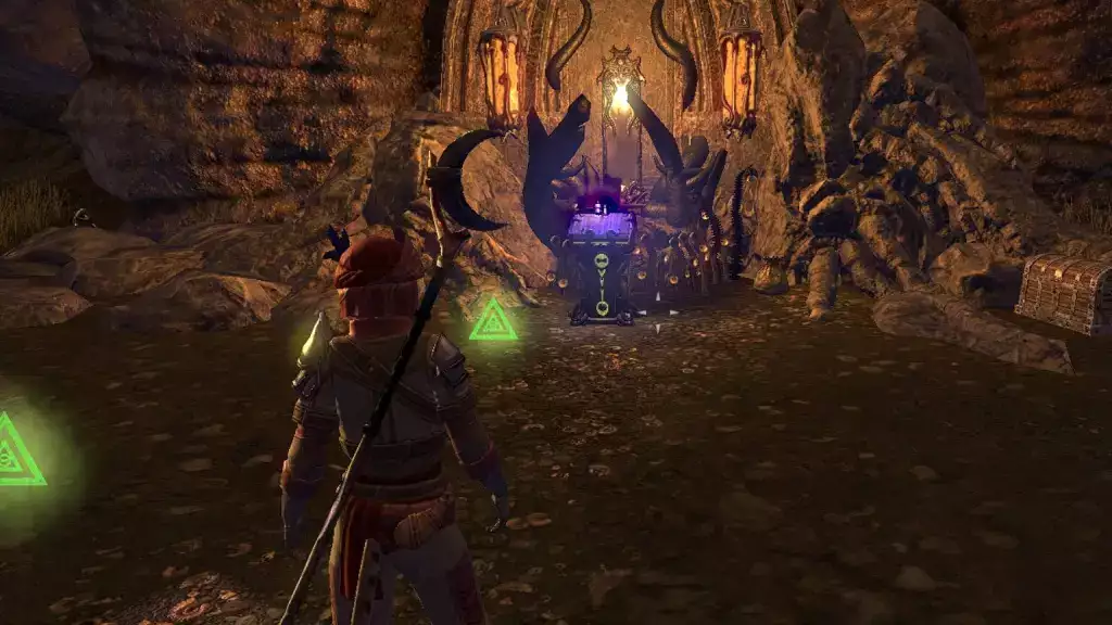 Elder Scrolls Online Quest Guide Erkundungsband mit unbekannter Farbe Ort Fallen Hues Gebäude