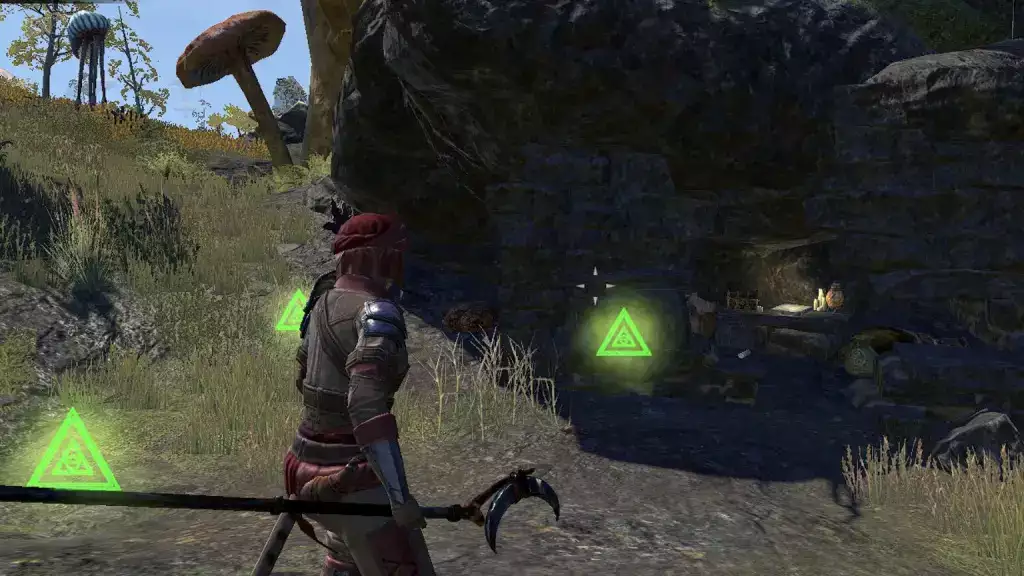 Elder Scrolls Online-Questführer Erkundung Grabentdeckungen Grabsteine ​​Favami Seravel